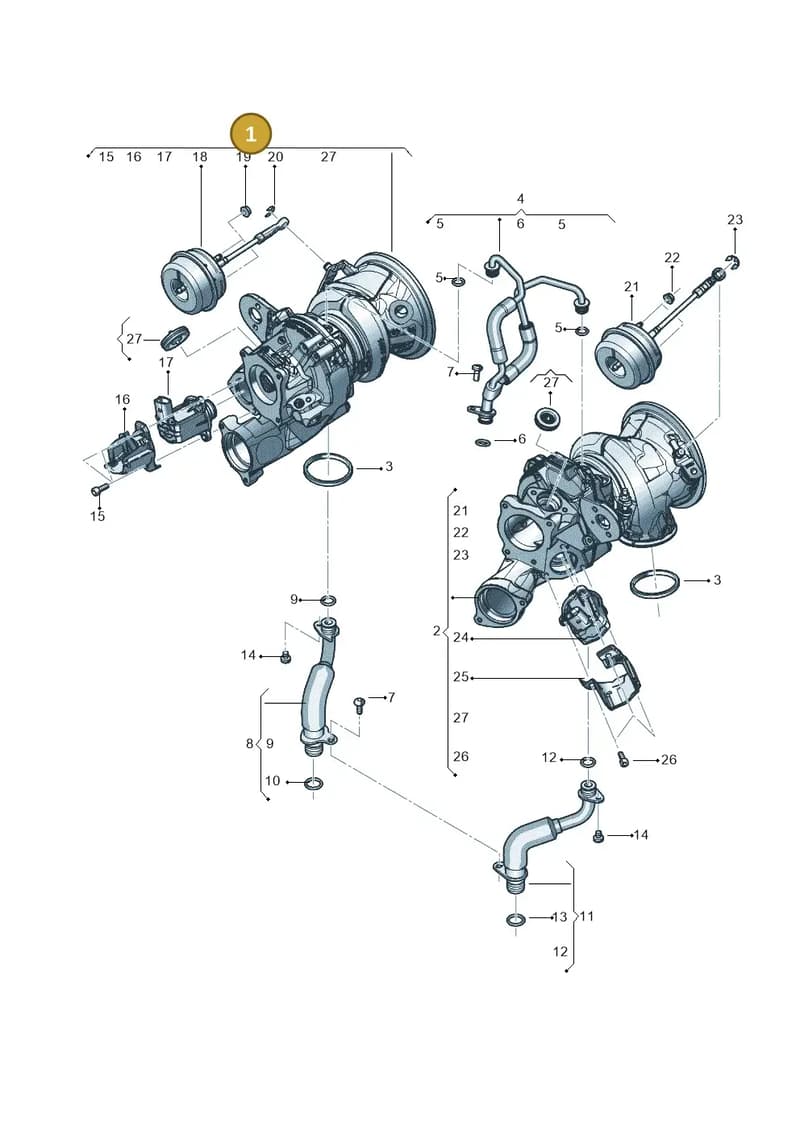 0P2145702H — Audi RS6 Avant (2019-2025) diagram 819145300, position 1