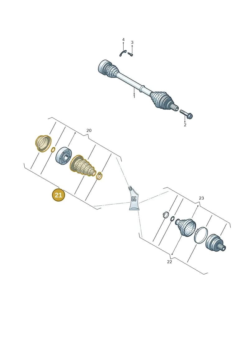 420498201 — Audi R8 Spyder (2015-2024) diagram 872407200, position 21