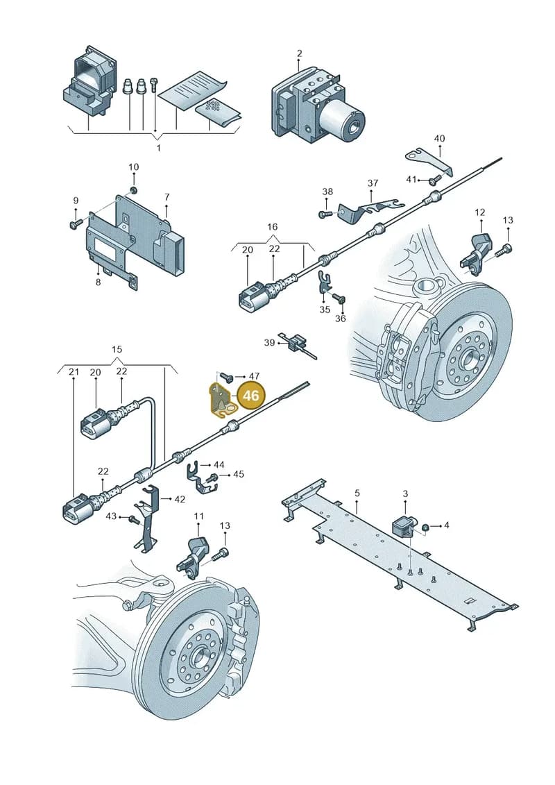 420941292B — Audi R8 qu. 5.2 (2012-2015) diagram 752927000, position 46