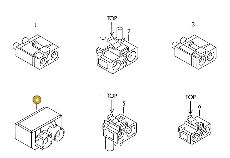 4E0035671K — Audi 1J0 platform diagram 198035220, position 4