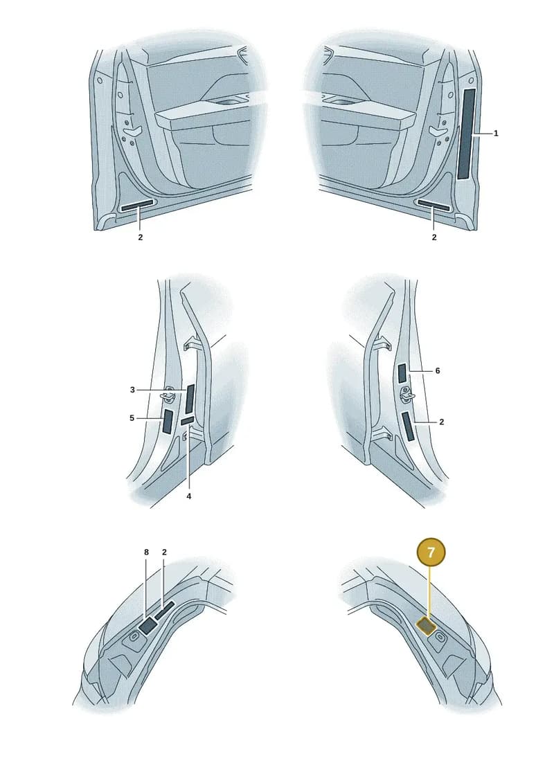 4F0000101AK — Audi RS e-tron GT (2020-2025) diagram 4j1010020, position 7