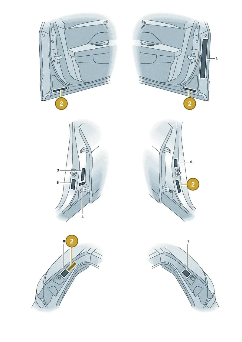 4F0010548 — Audi RS e-tron GT (2020-2025) diagram 4j1010020, position 2