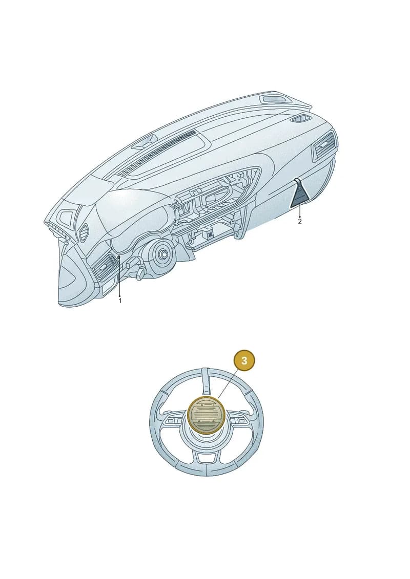 4F0010548 — Audi A3 Sportback (2016-2020) diagram 778010250, position 3