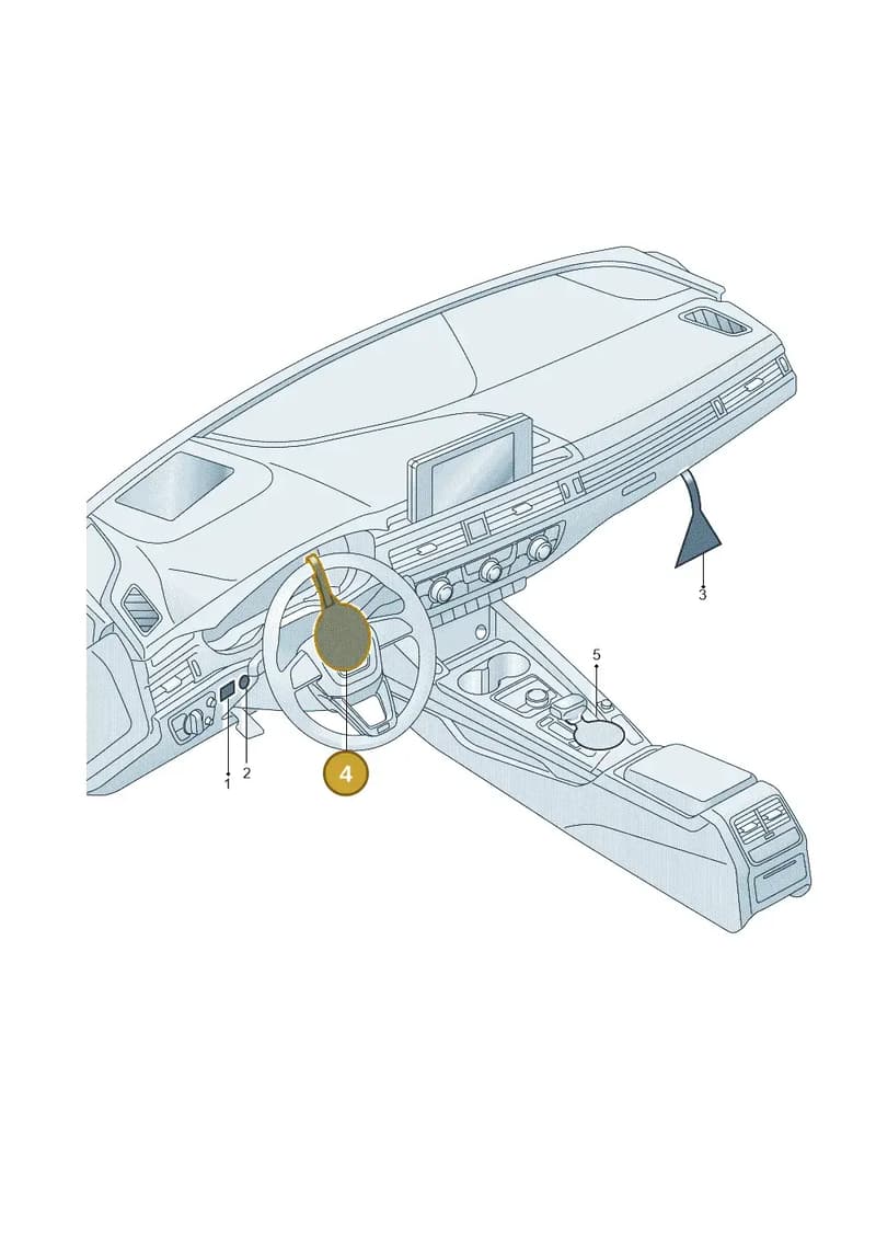 4F0010548 — Audi RS5 Sportback (2017-2025) diagram 849010250, position 4