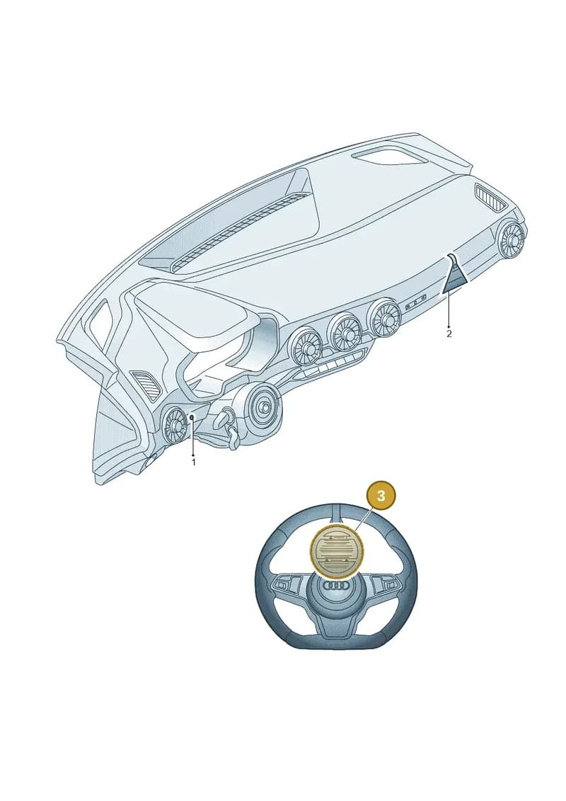 4F0010548 — Audi TT RS (2016-2023) diagram 850010250, position 3