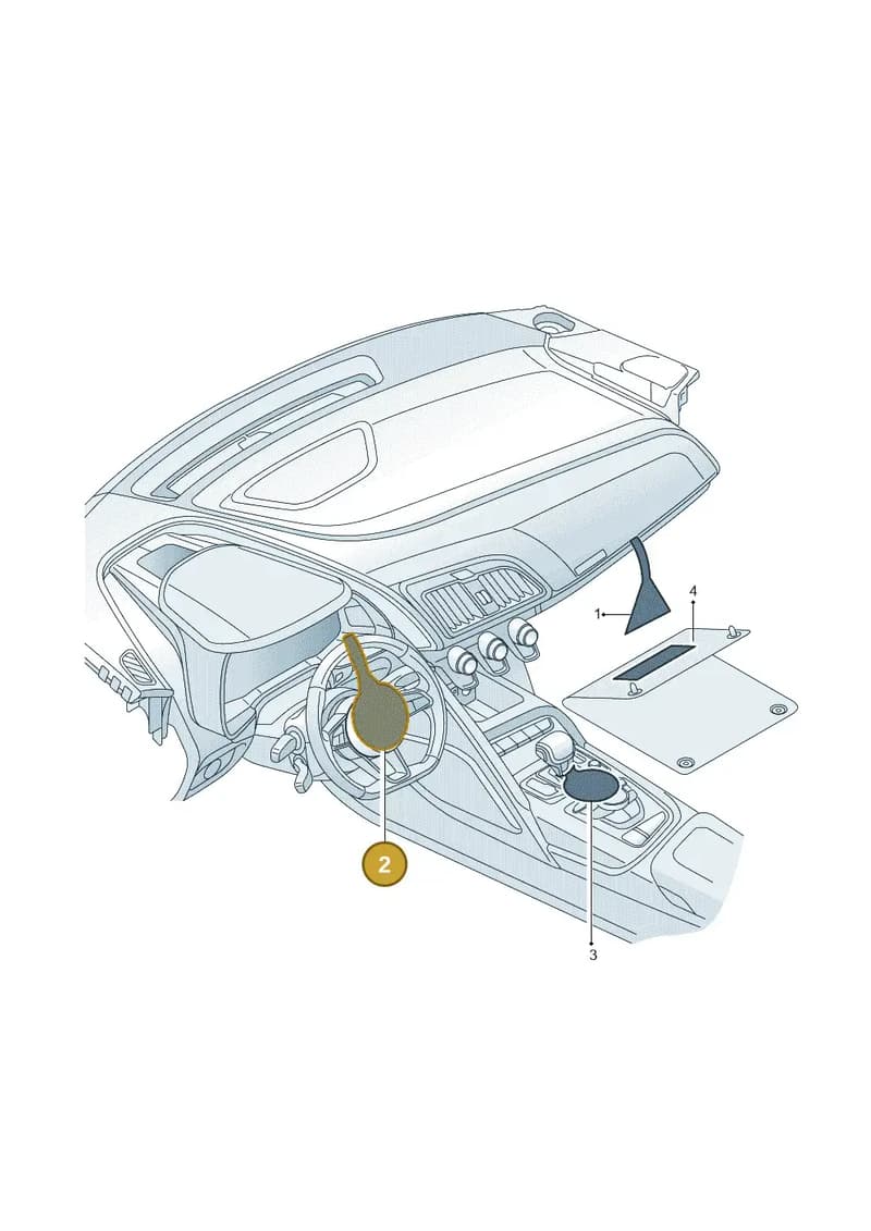 4F0010548 — Audi R8 Spyder (2015-2024) diagram 872010200, position 2