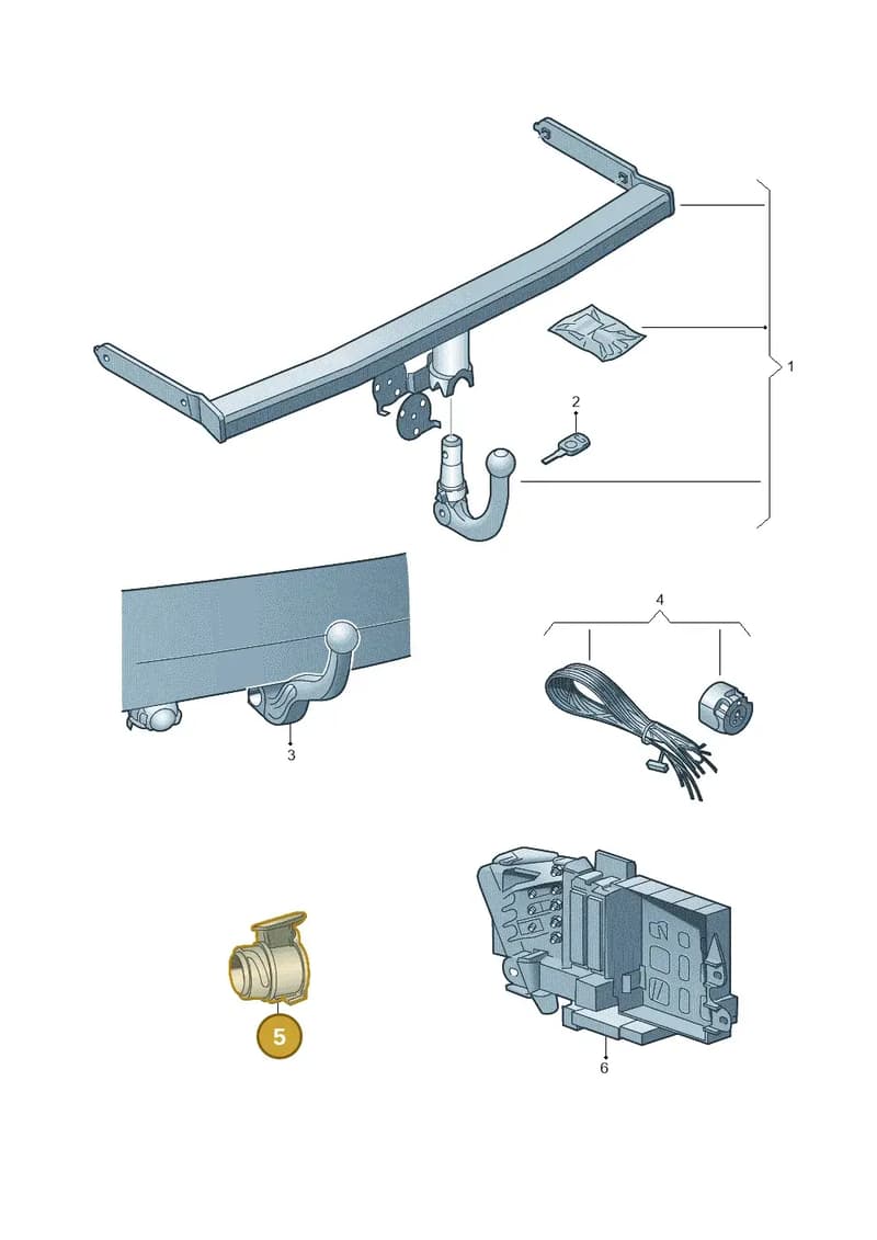 4F0055300 — Audi A1 Sportback (2014-2018) diagram 448071100, position 5