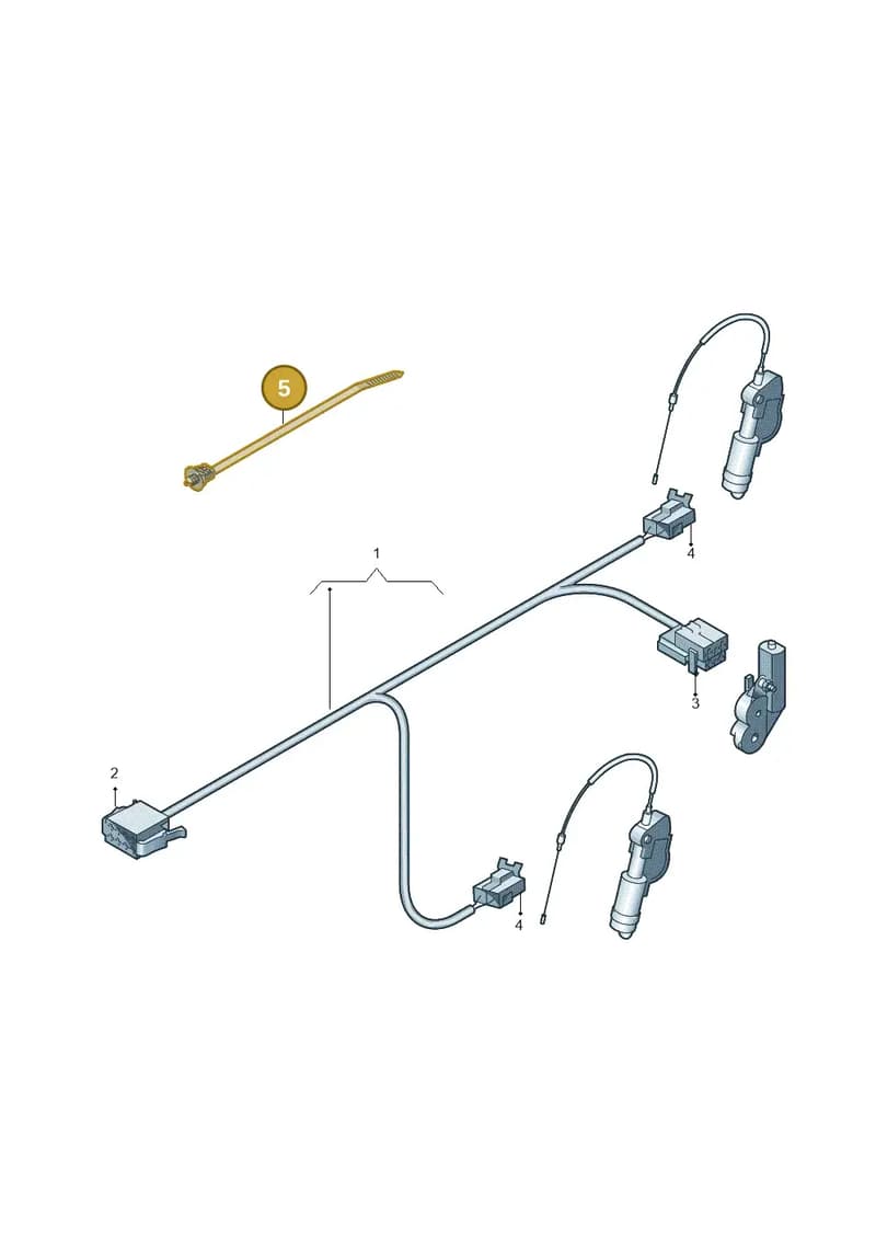 4F2721663 — Audi Q3 1.4 (2012-2016) diagram 728972250, position 5