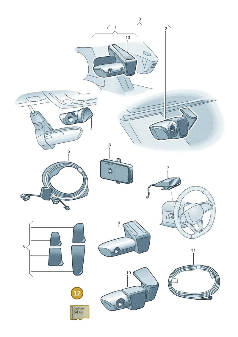 4G0063511AC — Audi RS6 Avant (2019-2025) diagram 897063050, position 12