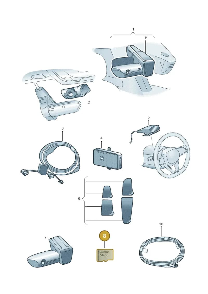4G0063511AC — Audi TT RS (2016-2023) diagram 898063050, position 8