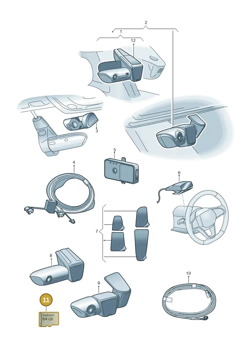 4G0063511AC — Audi Q6 e-tron (2023-2025) diagram 89a063050, position 11