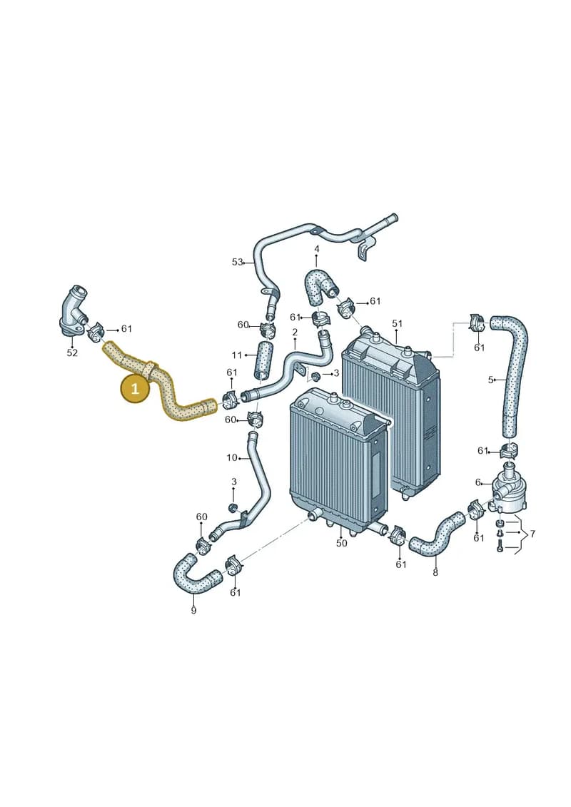 4G0121049AK — Audi RS6 Avant (2013-2018) diagram 758121230, position 1