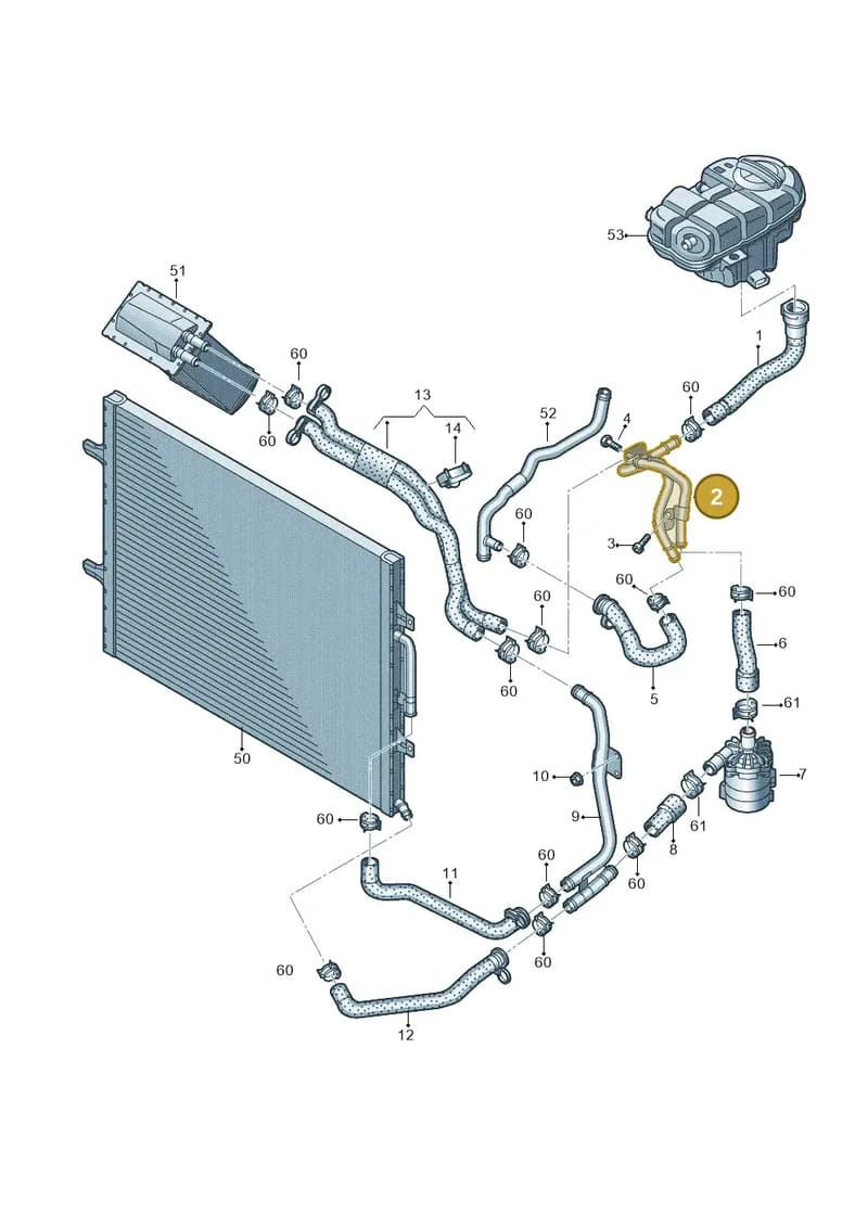 4G0121070M — Audi RS6 Avant (2013-2018) diagram 758121250, position 2