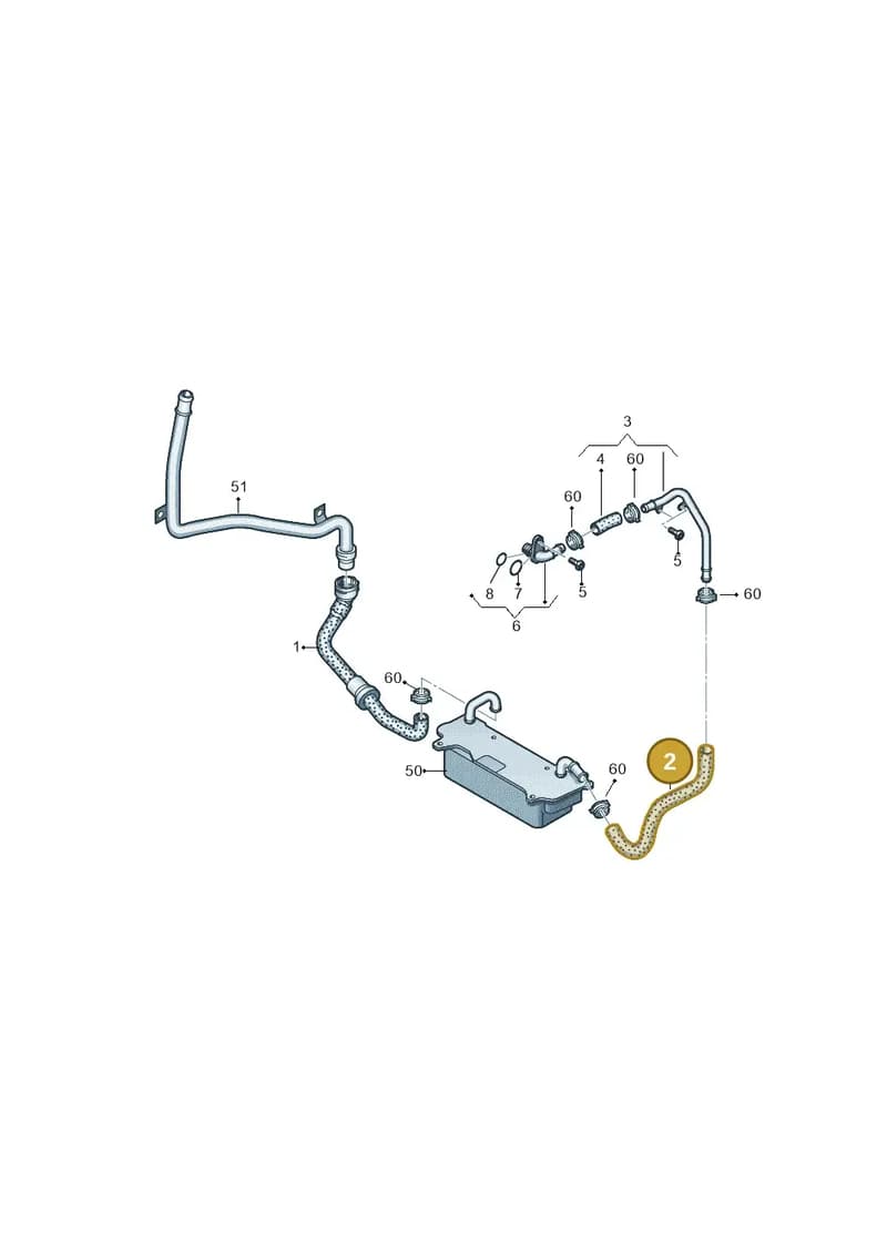 4G0121448AP — Audi Q5 qu. 2.0 TDI (2012-2017) diagram 751121430, position 2