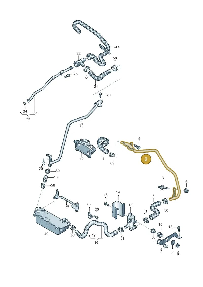 4G0121481AP — Audi A7 Sportback (2014-2018) diagram 788121440, position 2