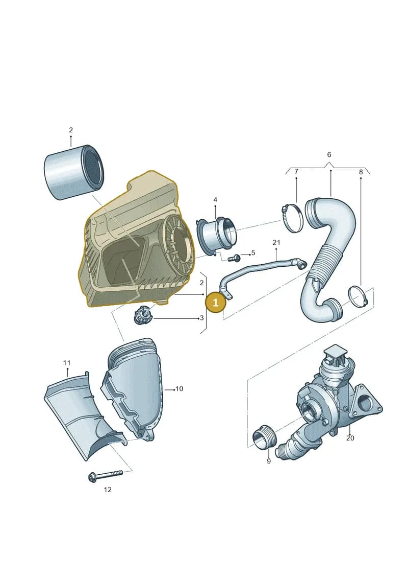 4G0133838R — Audi A6 (2014-2018) diagram 717129100, position 1
