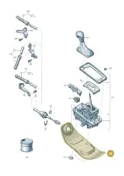 4G0713077A Audi Noise Insulation