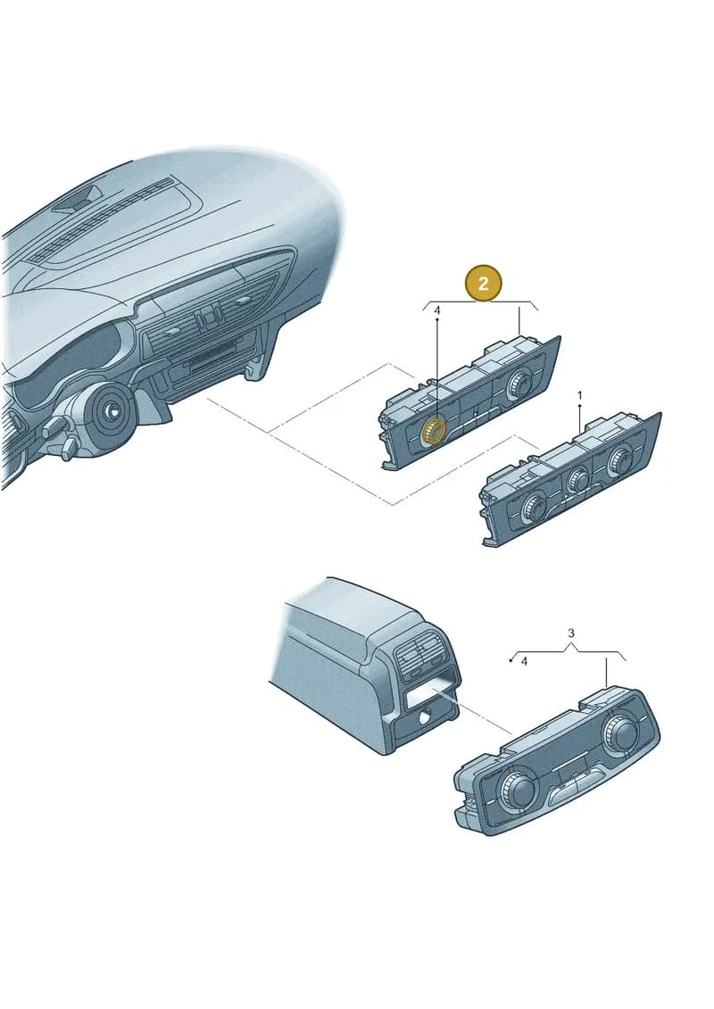 4G0820043CD5PR — Audi A7 Sportback (2014-2018) diagram 711820100, position 2