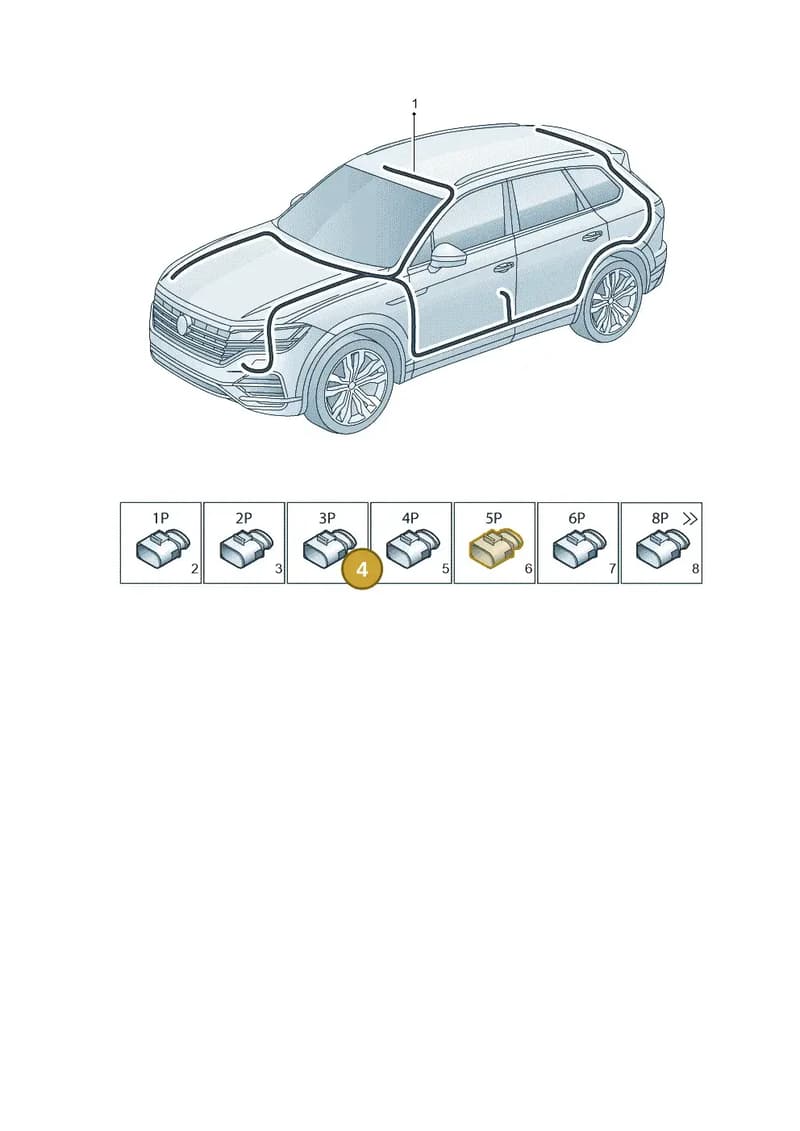 4G0919321 — Volkswagen Touareg (2017-2025) diagram 439971800, position 4