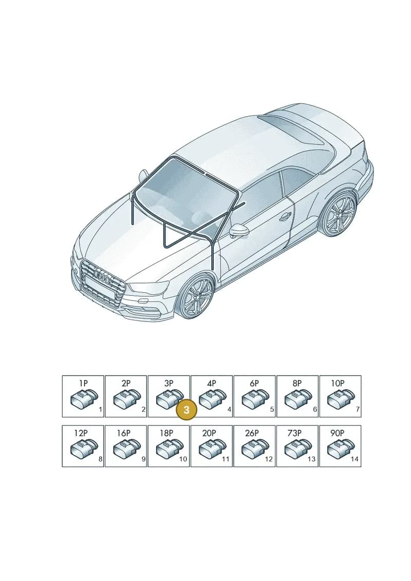 4G0919321A — Audi A3 Cab. 1.4 (2013-2016) diagram 778971810, position 3