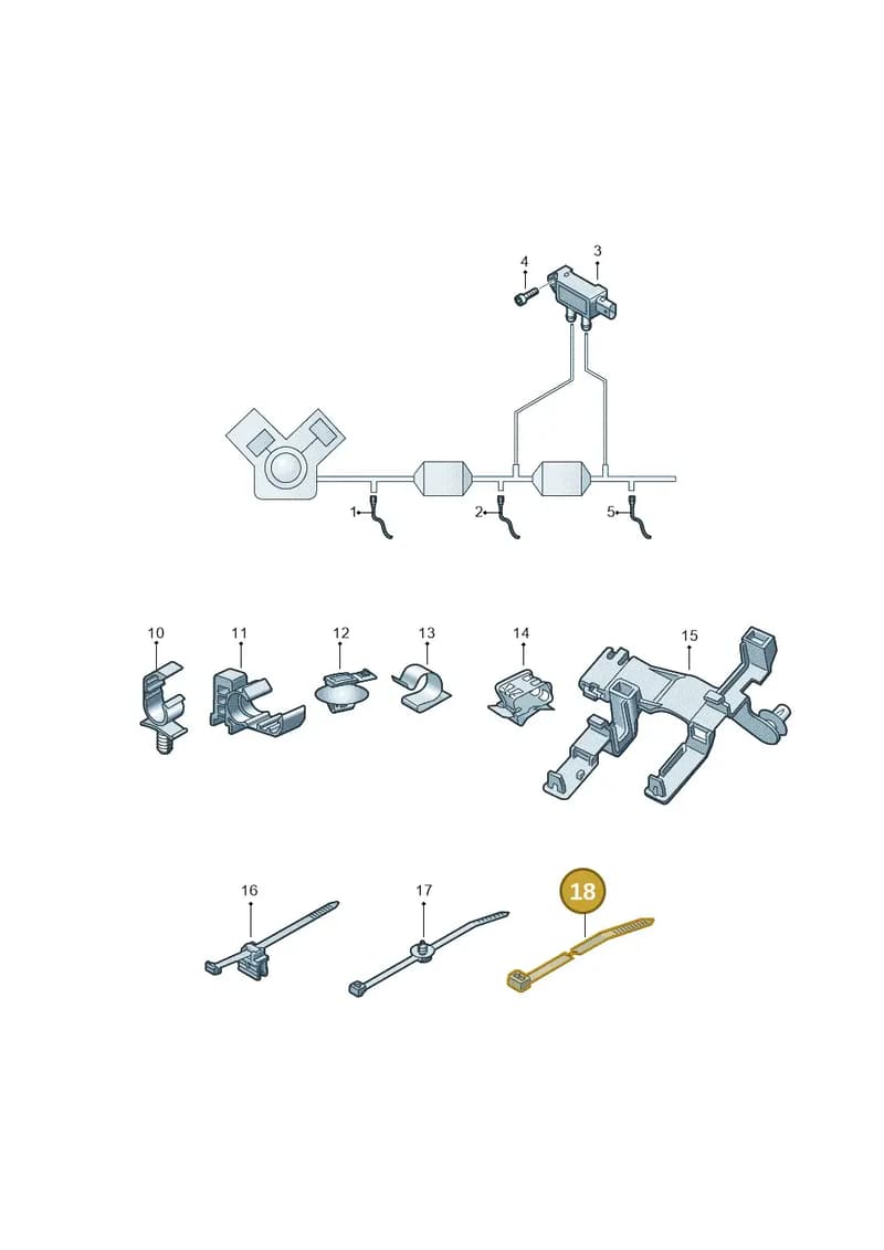 4G0971457F — Audi Q5 (2016-2025) diagram 896906003, position 18