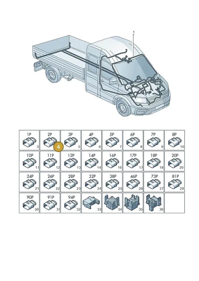 4G0972562A — Volkswagen MAN TGE 35 (2016-2021) diagram 807971080, position 4