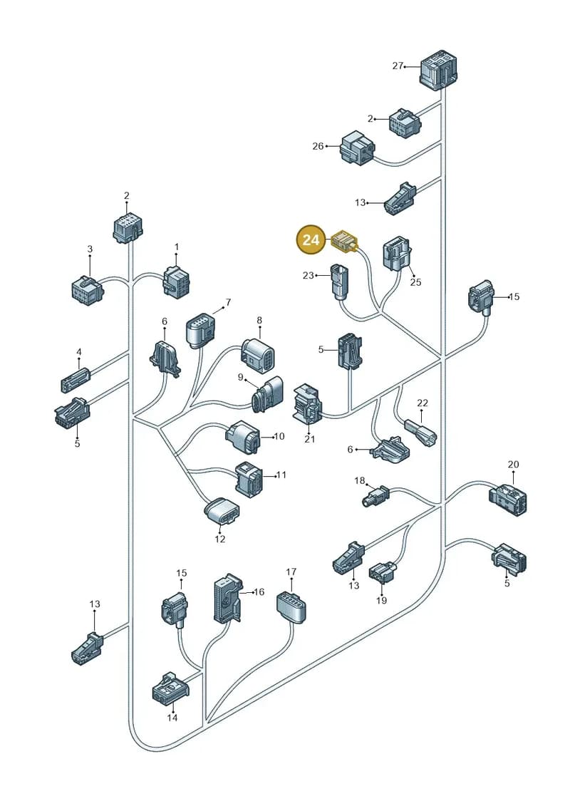 4G0972562B — Audi R8 Spyder (2015-2024) diagram 872971900, position 24