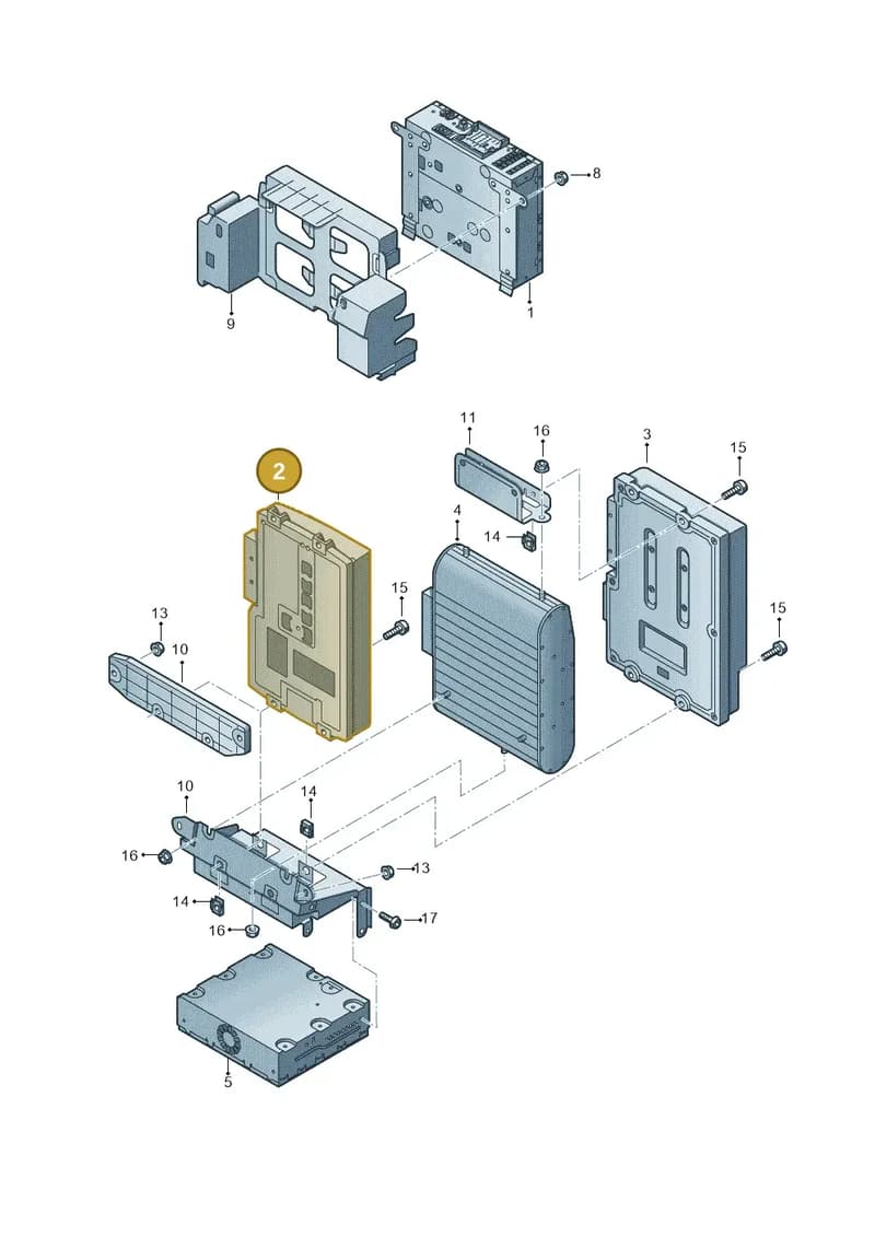 4G2035223A — Audi A8 (2013-2018) diagram 771035400, position 2