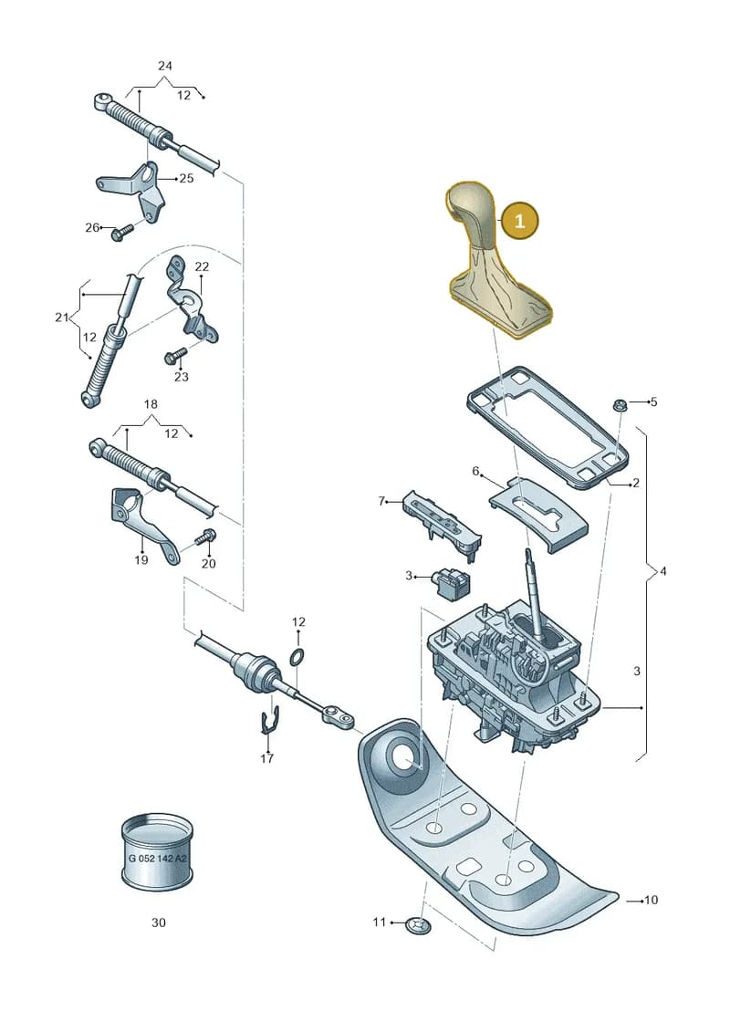4G2713139AGDEE — Audi A7 Sportback (2014-2018) diagram 788713100, position 1