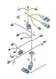 4G5971029EG Audi Wiring Set for Door