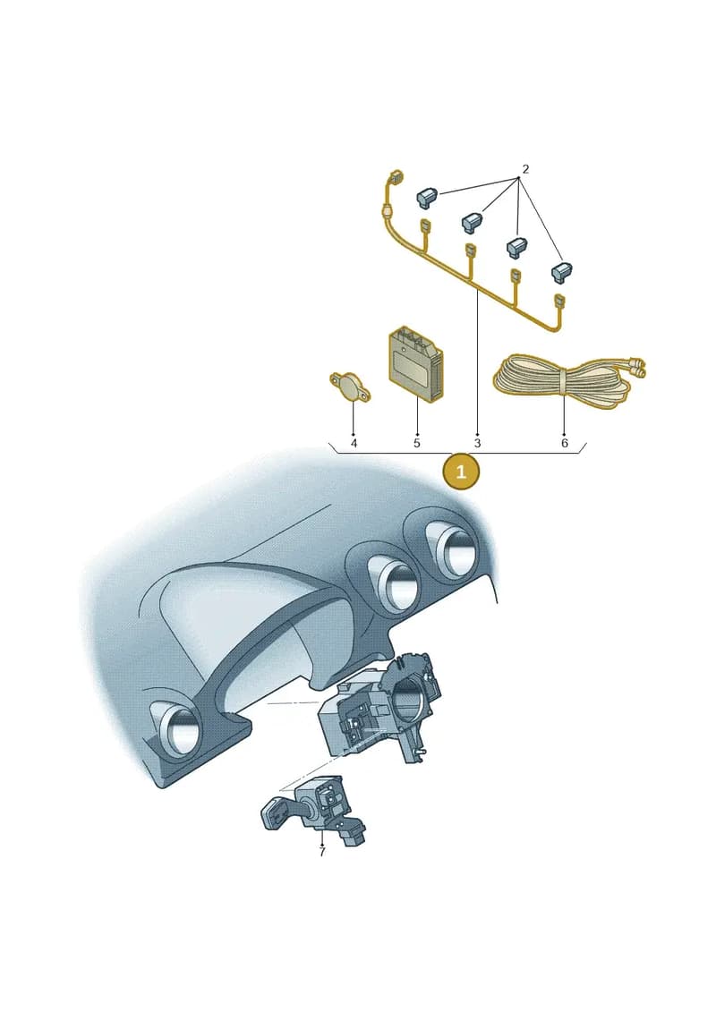 4G9054630 — Audi A6 (2014-2018) diagram 412051200, position 1