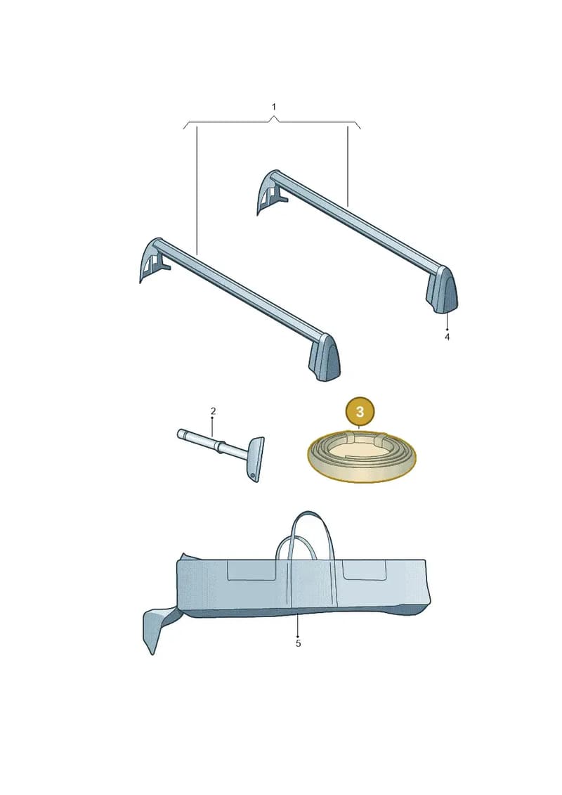 4G9071633B — Audi A5 Sportback (2011-2017) diagram 724071300, position 3