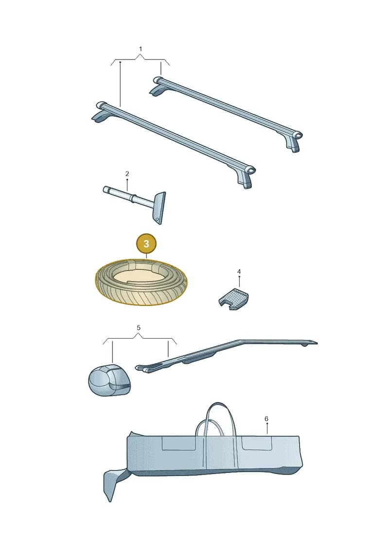 4G9071633B — Audi A6 Avant (2012-2018) diagram 858071300, position 3