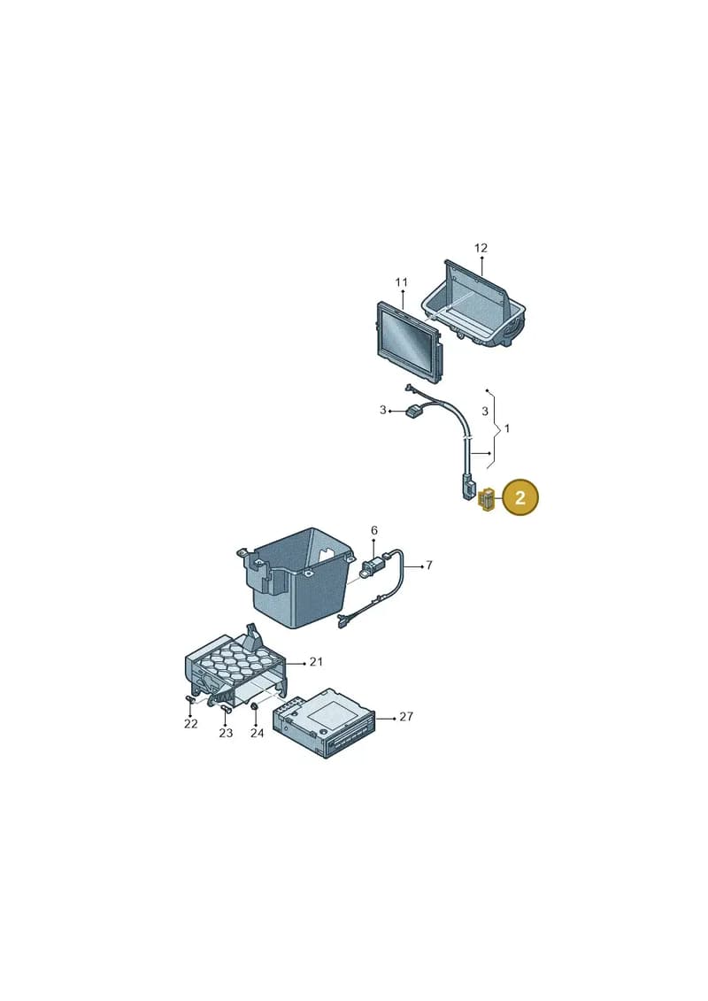 4H0035909 — Audi Q3 quattro 2.0 (2016-2019) diagram 895035038, position 2