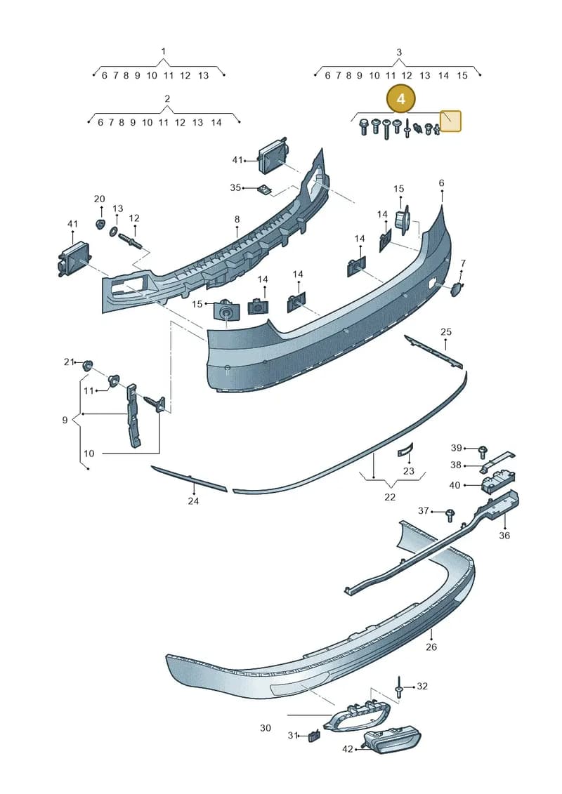 4H0098627 — Audi A8 (2013-2018) diagram 771807600, position 4