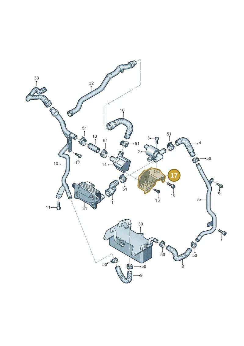 4H0121305AP — Audi A8 (2013-2018) diagram 771121170, position 17