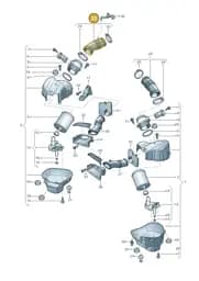 4H0129616F Audi Intake Manifold