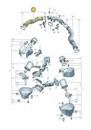 4H0129616J Audi Intake Manifold
