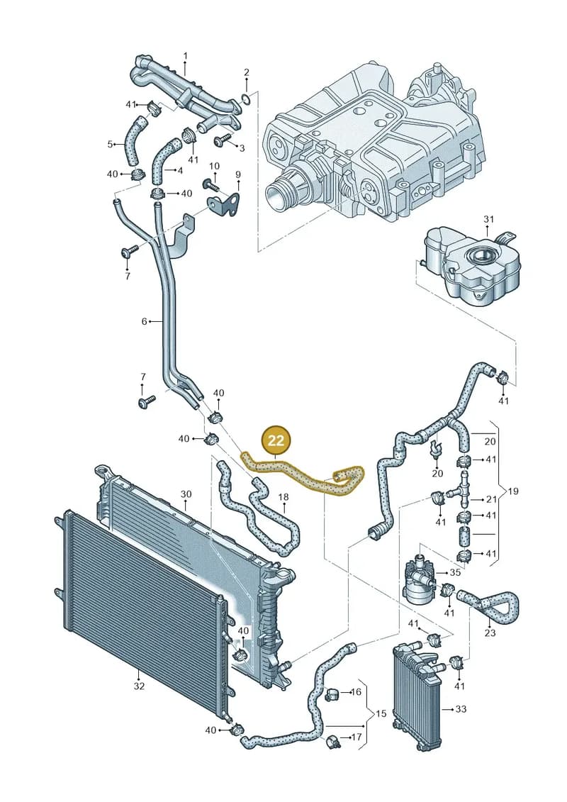4H0145925 — Audi A8 (2013-2018) diagram 771121160, position 22