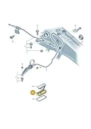 4H0713887A Audi Frame