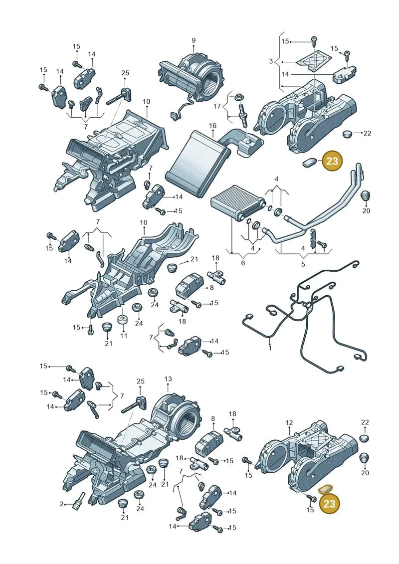 4H0819598 — Audi A8 (2017-2025) diagram 838820030, position 23