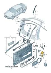 4H0831402A Audi Door Hinge