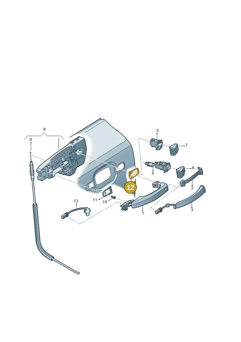 4H0837278A — Audi RS6 Avant (2013-2018) diagram 758837000, position 12