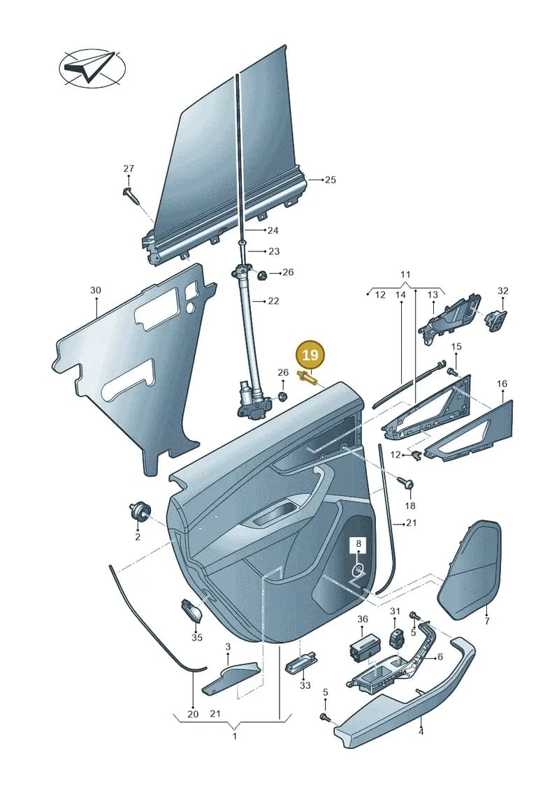 4H0860385 — Audi RS Q8 (2019-2025) diagram 429867040, position 19