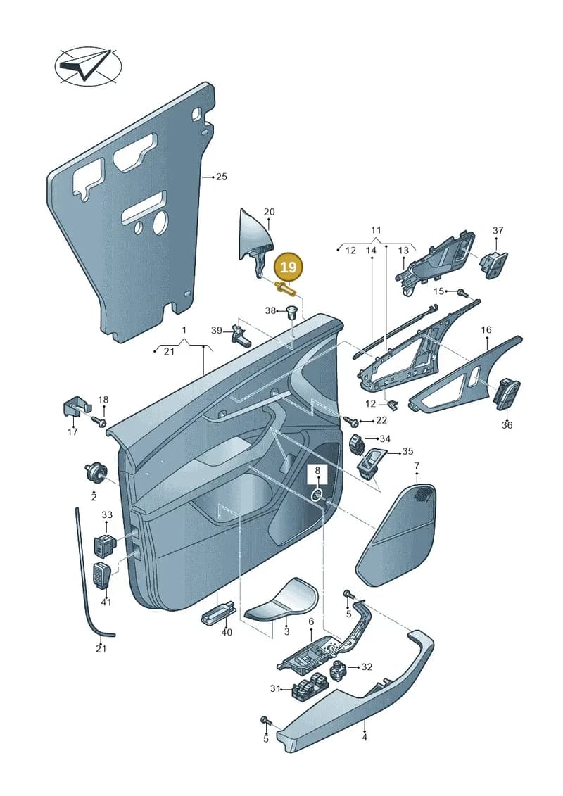 4H0860385 — Audi RS Q8 (2019-2025) diagram 429867000, position 19