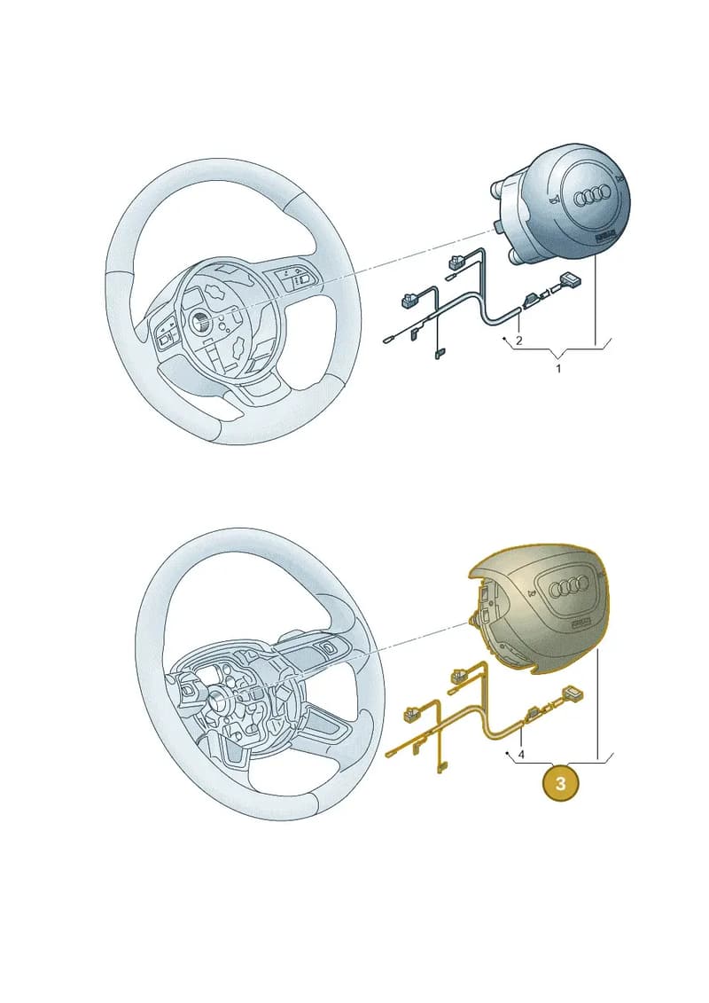 4H0880201ACDF9 — Audi A7 Sportback (2014-2018) diagram 771880000, position 3