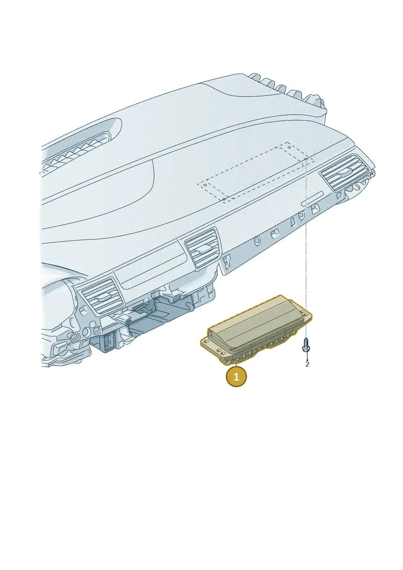 4H0880204D — Audi A8 (2013-2018) diagram 771880100, position 1