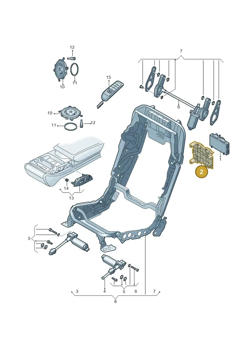 4H0885967 — Audi A8 (2013-2018) diagram 771959250, position 2