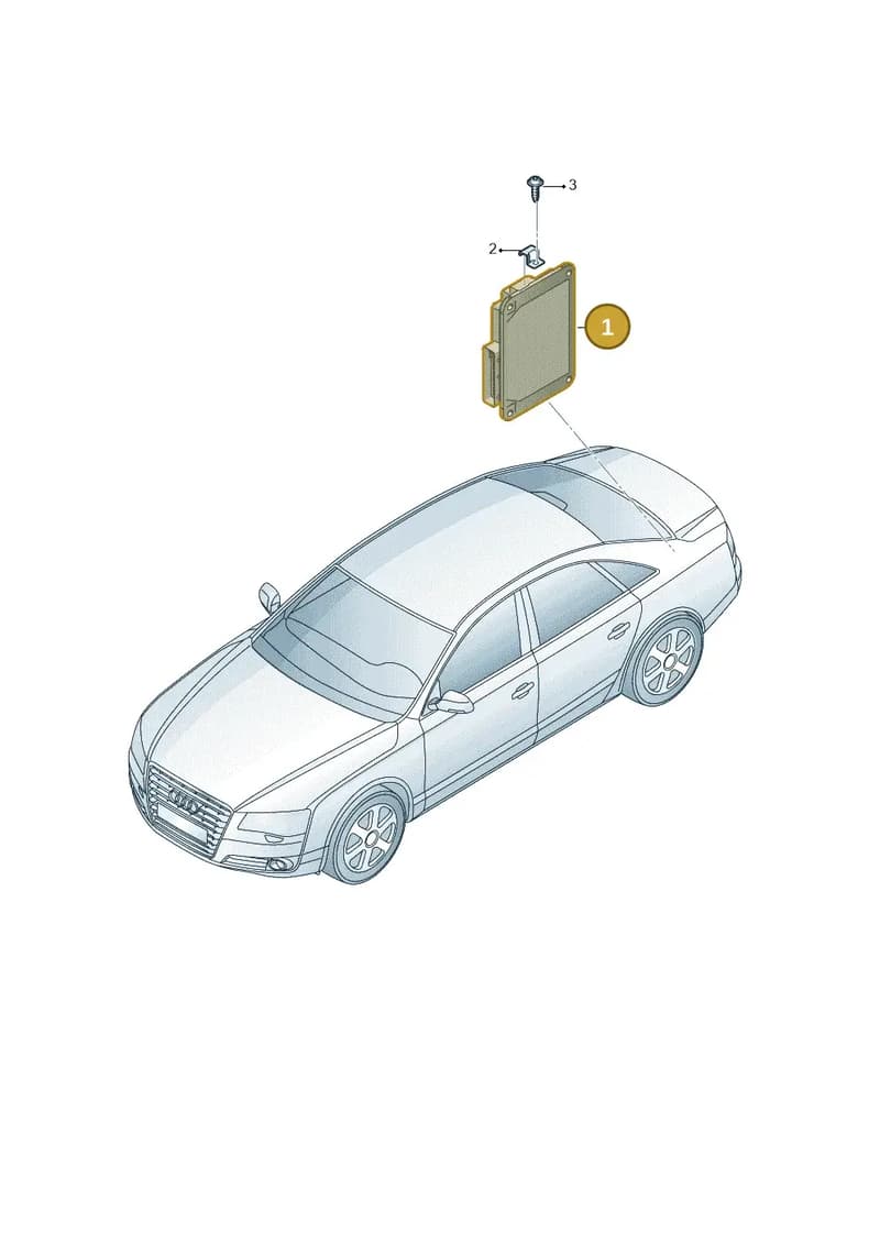 4H0907163B — Audi A8 (2013-2018) diagram 771907250, position 1