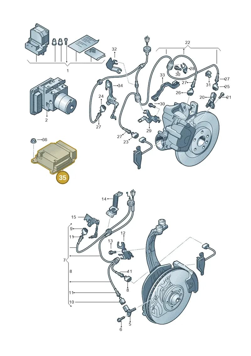 4H0907637L — Audi A8 (2013-2018) diagram 696927000, position 35